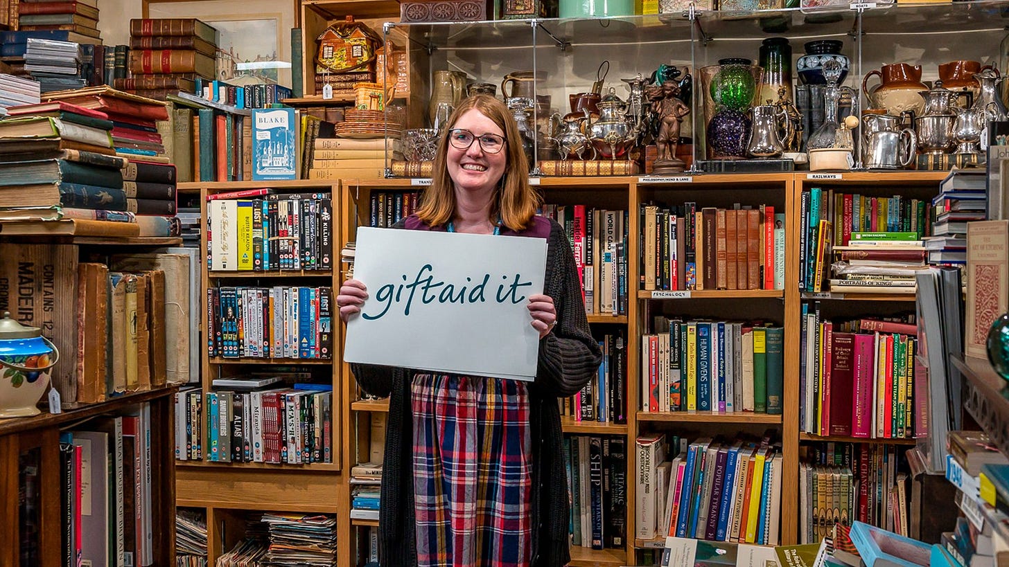The business of the charity shop