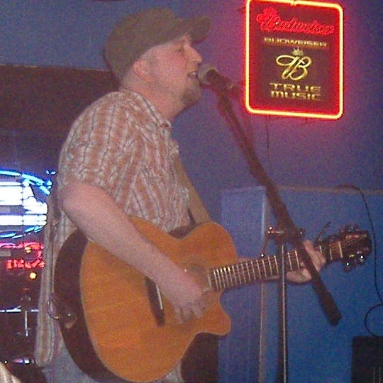 Baltimore-based guitarist Gene Gregory opened up the show at the Monkey Barrel, March 30, 2007. Normally I'm not a big acoustic fan, but he played up a storm. Baltimore-based guitarist Gene Gregory opened up the show at the Monkey Barrel, March 30, 2007. Normally I'm not a big acoustic fan, but he played up a storm.