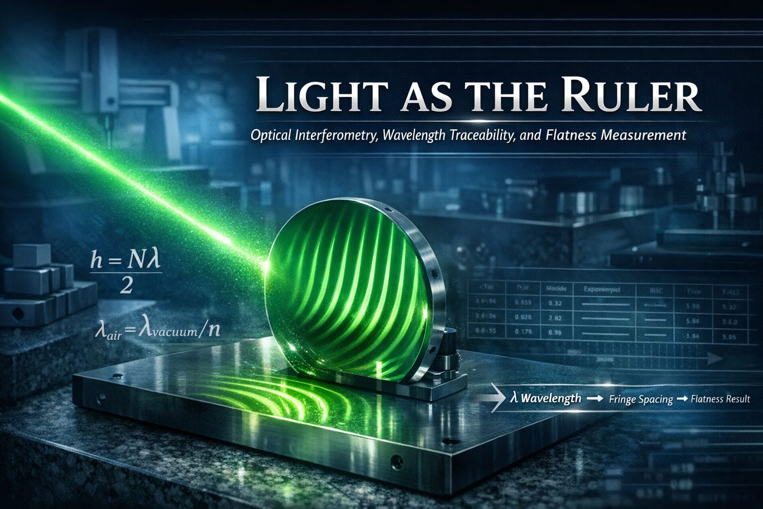 Bright Path Ruler Light as the Ruler: Does the Wavelength of Monochromatic Light Matter ...