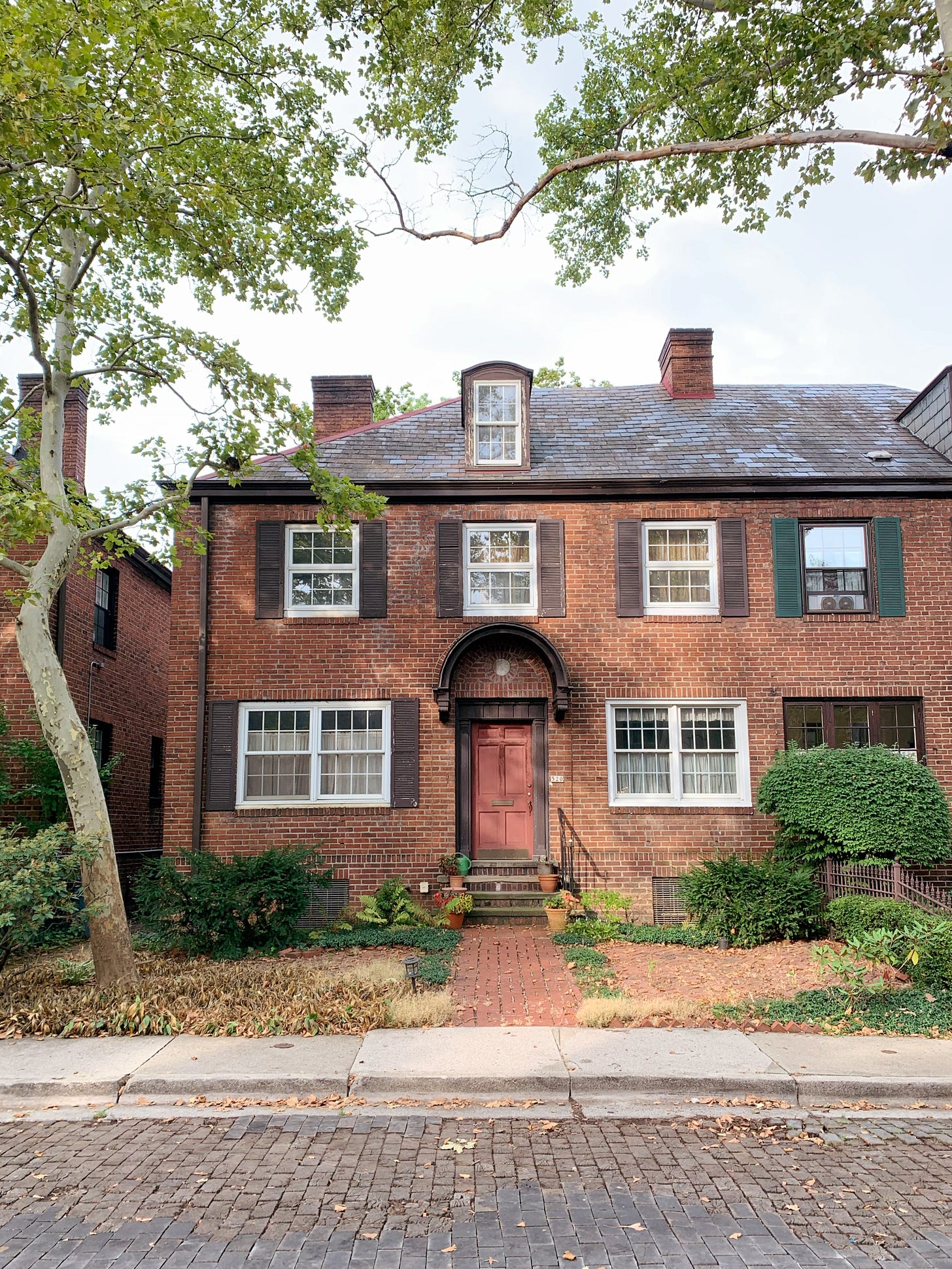 Brick house at Roslyn Place