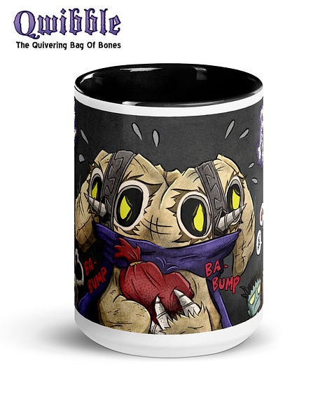 Qwibble Halloween Mugs