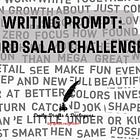Writing Prompt: Word Salad Challenge
