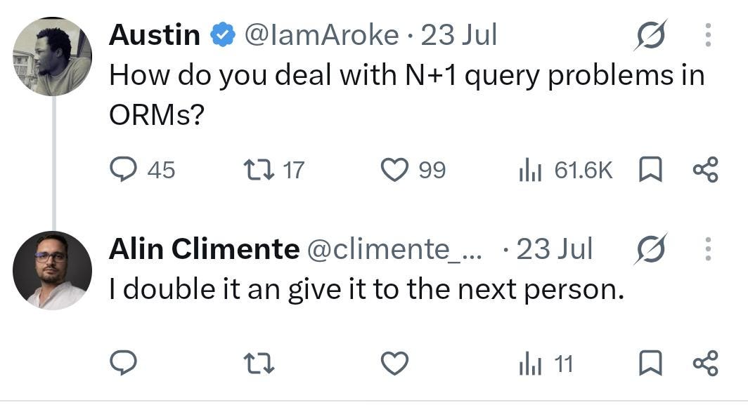 Double It And Give It To The Next Person Double It And Give It To The Next Person