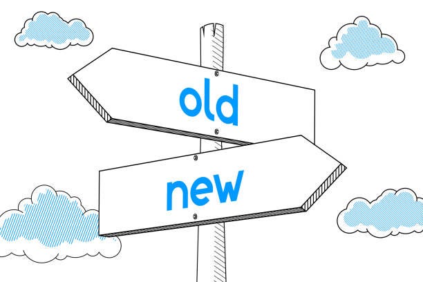 A street sign with two arrows

Description automatically generated