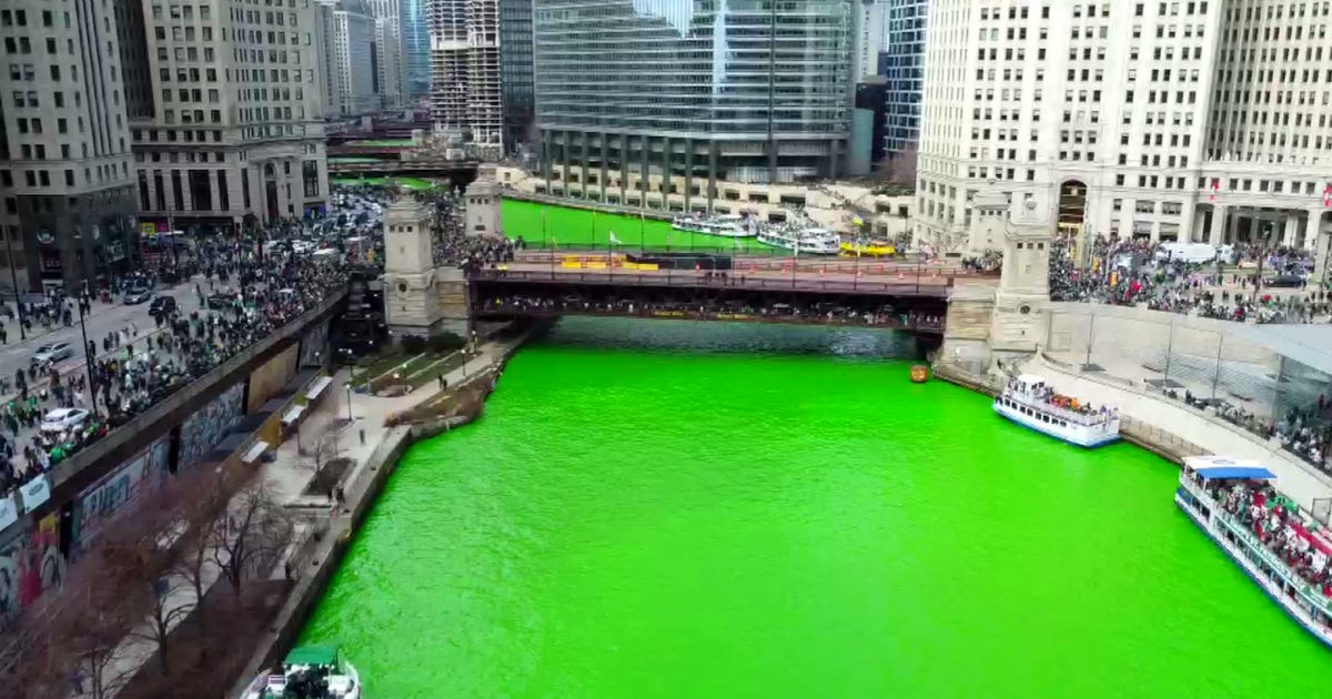 St. Patrick's Day 2025: Where to see Chicago River dyeing and parades - CBS  Chicago