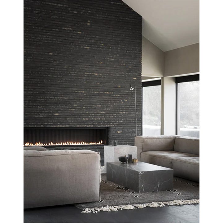 Interiors with Restrained Material Palettes