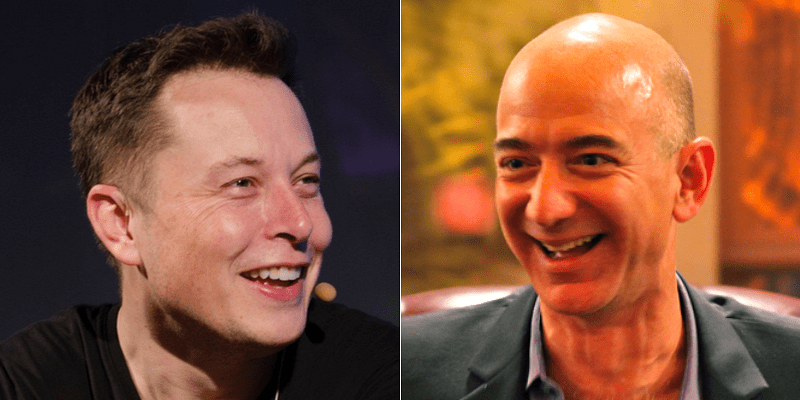 Stop flirting, Elon': Twitterati in splits with Musk's friendly jab at Jeff  Bezos, again!