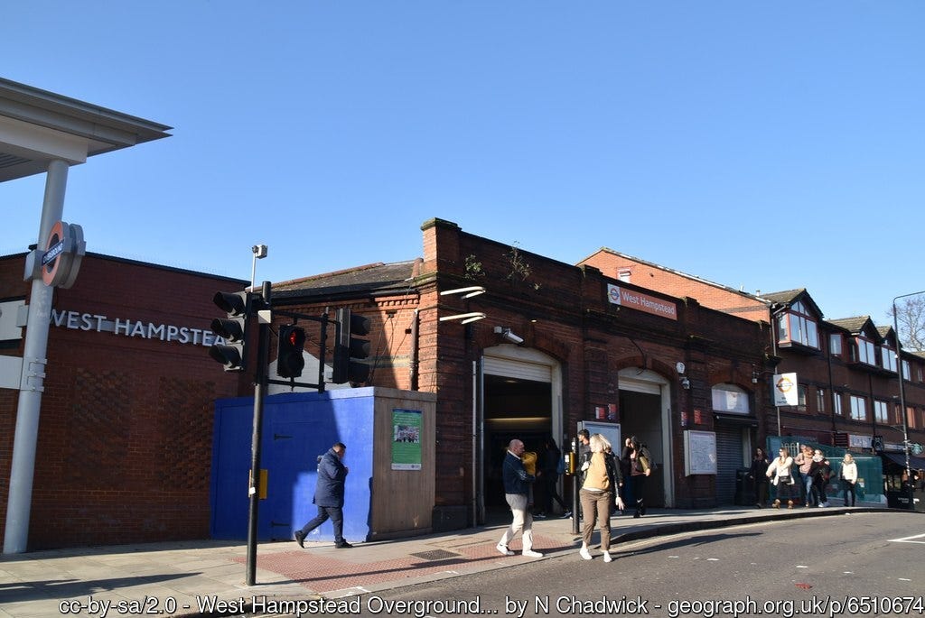 W Hampstead Overground