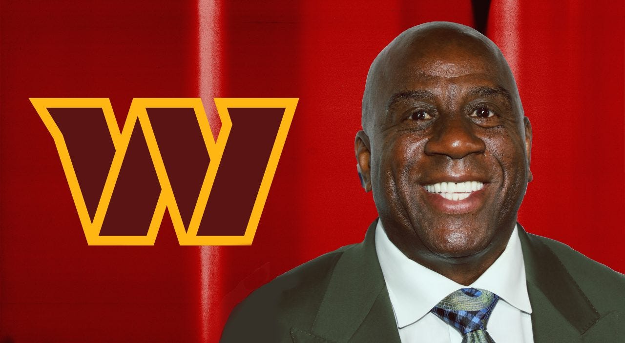 Washington Commanders Sale: Magic Johnson Joins Josh Harris' Bid –  Sportico.com