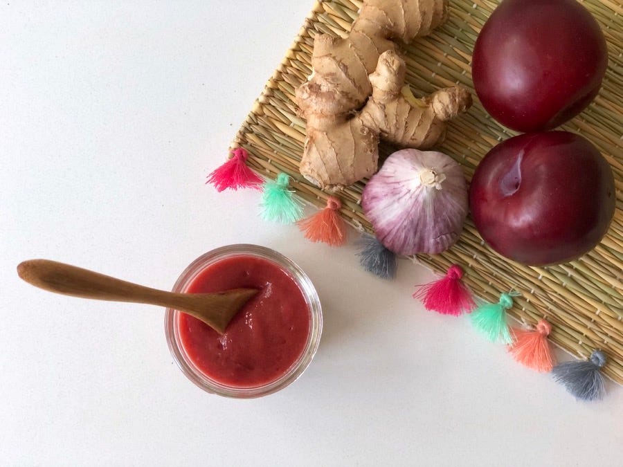 Healthy Homemade Plum Sauce Recipe - by Meghan Telpner