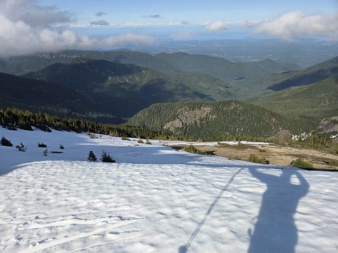Olympic Mountains ski tour