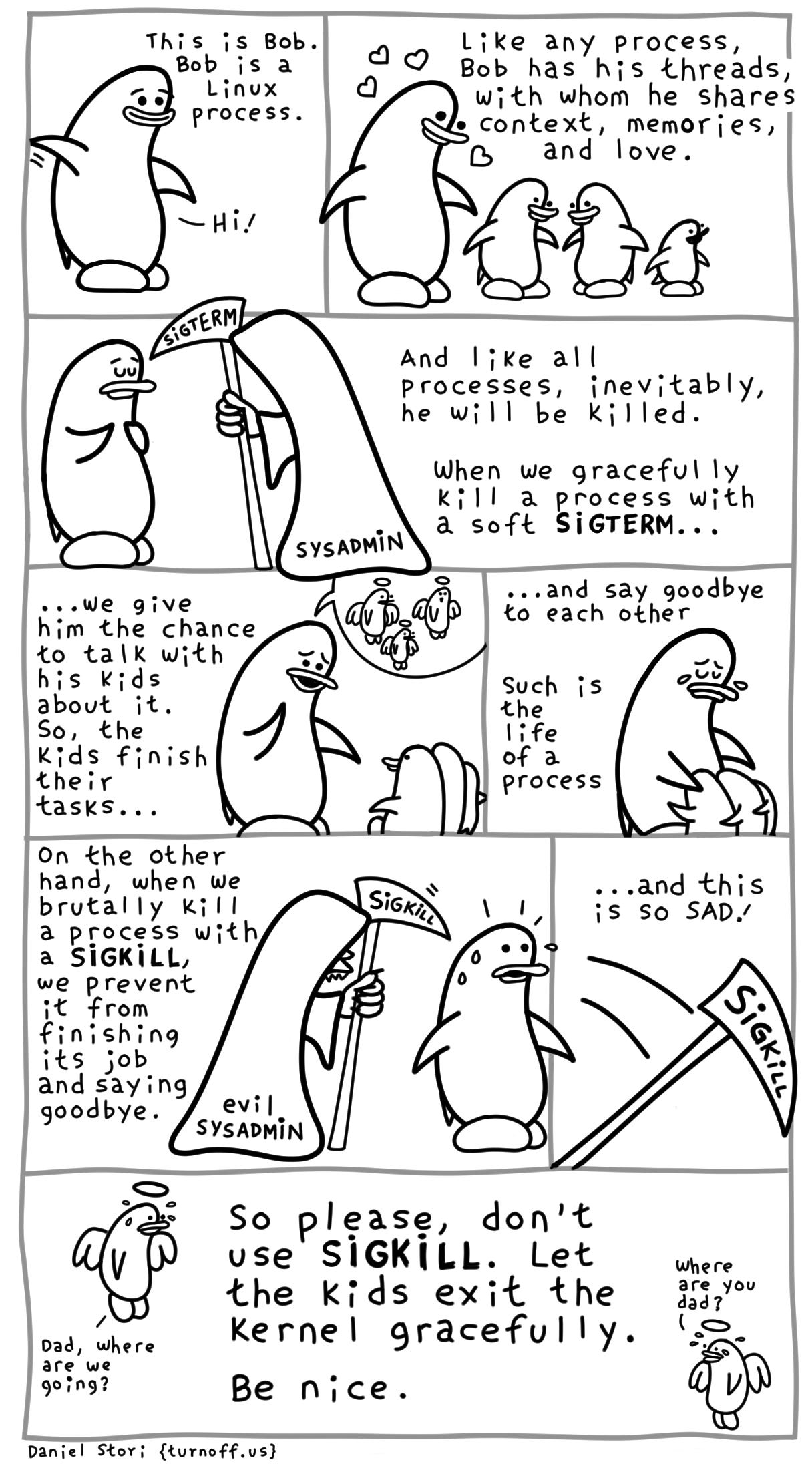 the real reason not to use sigkill (revamp) the real reason not to use sigkill (revamp)