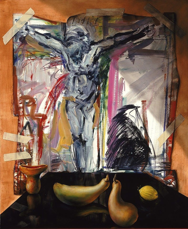 Steve Hawley, Root of Jesse, 1985-1986, oil and alkyd on linen, Smithsonian American Art Museum, Gift of an anonymous donor, 1987.8, © 1986, Steve Hawley Steve Hawley, Root of Jesse, 1985-1986, oil and alkyd on linen, Smithsonian American Art Museum, Gift of an anonymous donor, 1987.8, © 1986, Steve Hawley