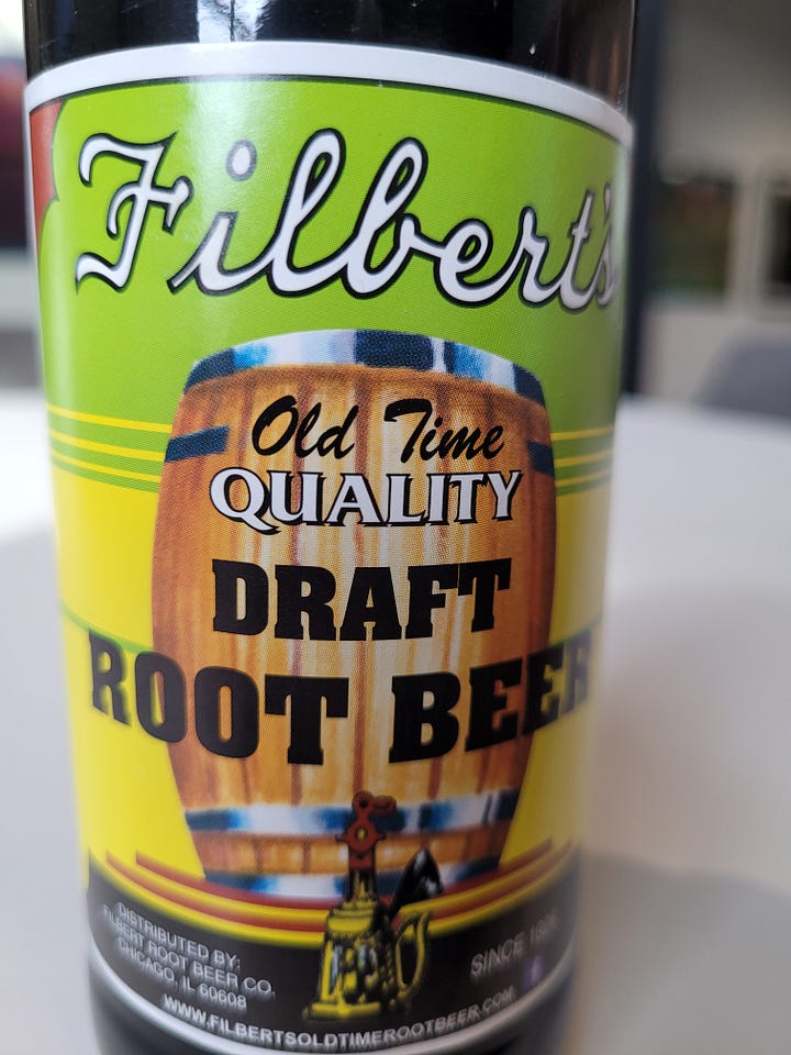 Filbert's Old Time Draft Root Beer