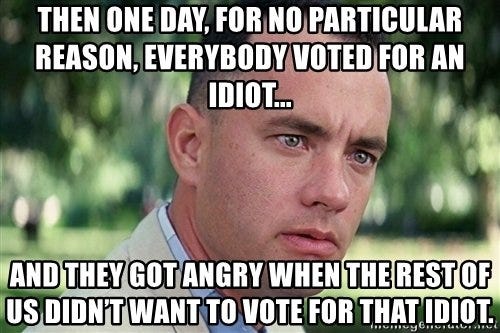 then-one-day-for-no-particular-reason-everybody-voted-for-an-idiot-and-they-got-angry-when-the-rest