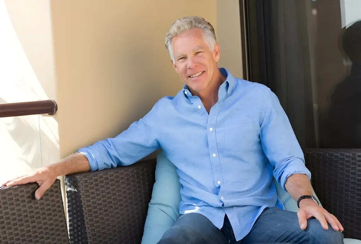 Mark Sisson smiling into camera Mark Sisson smiling into camera