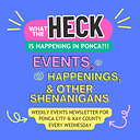 Logo for What the Heck is Happening in Ponca?!!