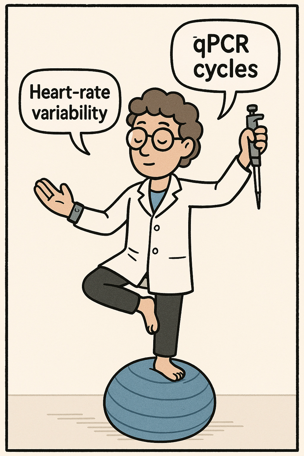 A cartoon of a person standing on a ball

AI-generated content may be incorrect., Picture