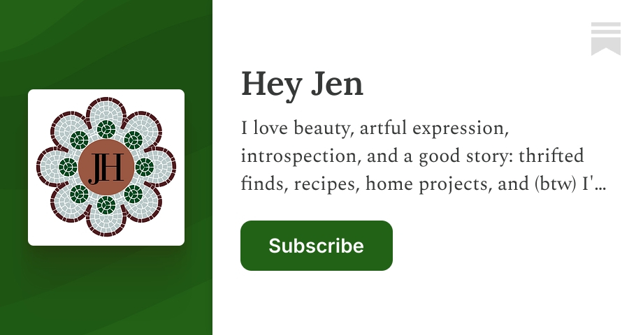 Hey Jen | Substack
