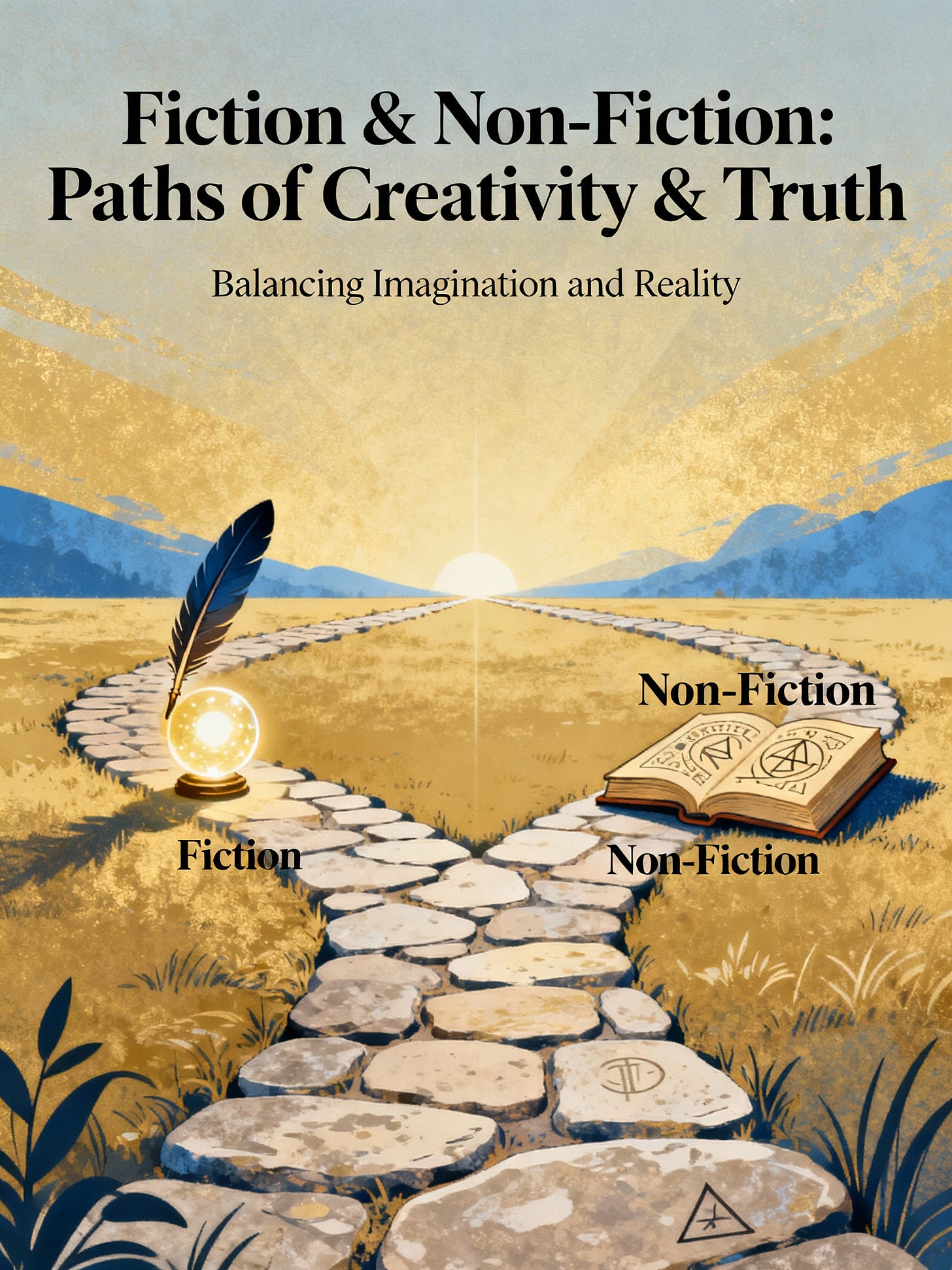 Two Paths: Separating Fiction from Non-Fiction
