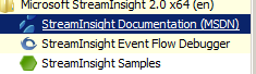 5. stream insight samples installation 5. stream insight samples installation