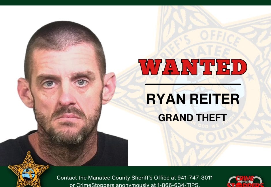 Warrant Issued for Bradenton Man Wanted on Grand Theft Charge