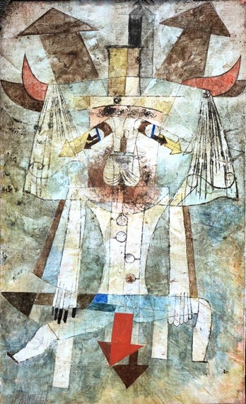 The Wild Man by Paul Klee - Oil Painting Reproduction