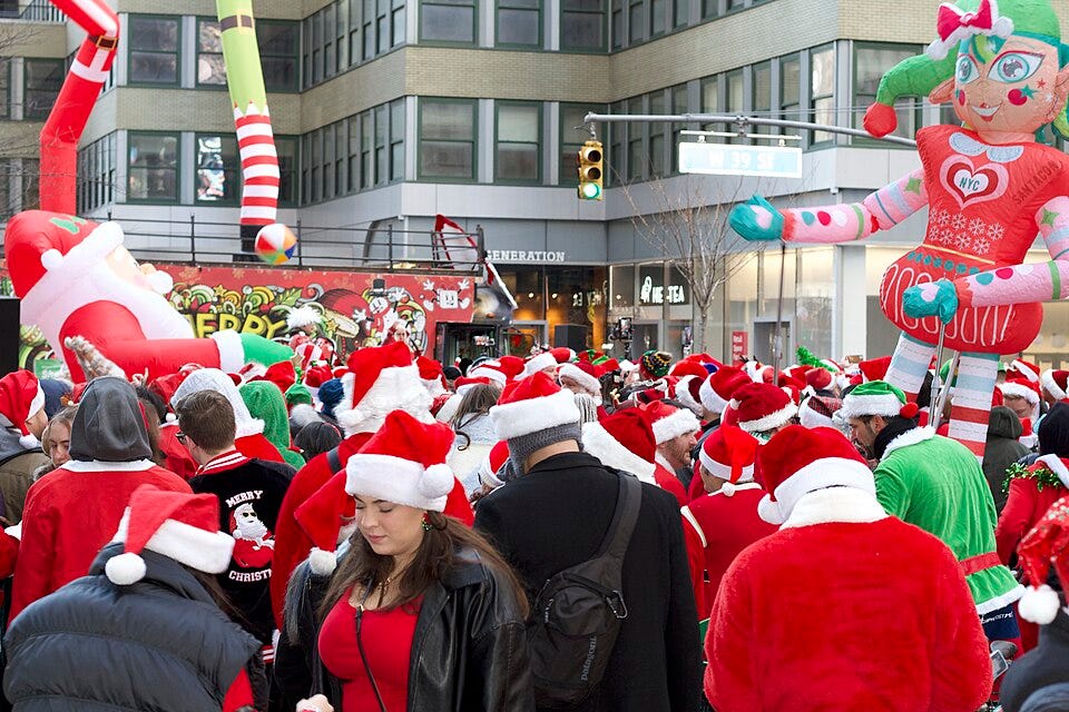 File:2024 Santacon Event NYC Times Square.jpg