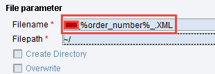 Configure filename with dynamic variable names configure-file-name-variable-subsitution-adapter