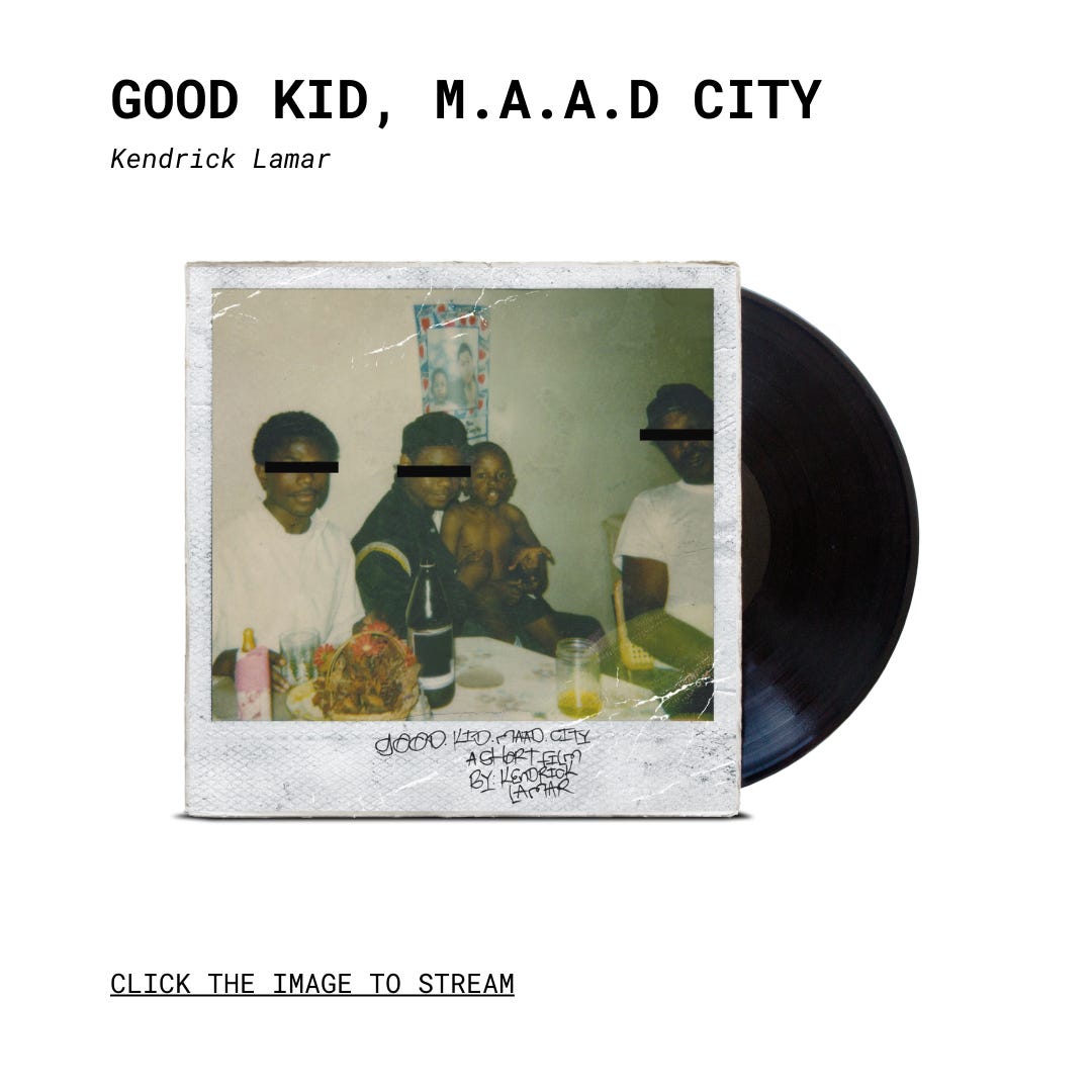 Kendrick Lamar - Good Kid, M.A.A.D City - 2LP 2012 Interscope Records,, image size:1080x1080