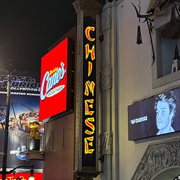 pictures of neon signs at night