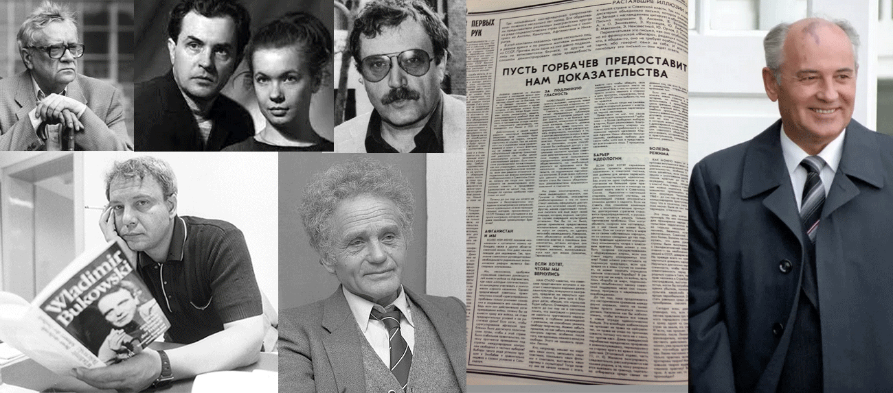 29 marzo 1987 - La lettera dei dieci: "Lasciate che Gorbachev ci fornisca le prove"