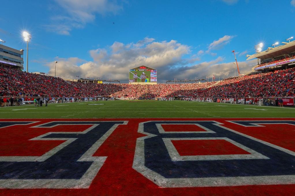 Football vs Alabama - Image 307: Ole Miss Football vs Alabama on November  12th, 2022 at Vaught-Hemingway Stadium in Oxford, MS. Photos by Joshua  McCoy/Ole Miss Athletics Instagram and Twitter @OleMissPix -