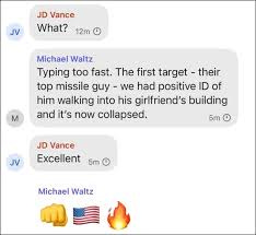 The Atlantic publishes full Signal chat messages showing military plans  about U.S. strikes in Yemen
