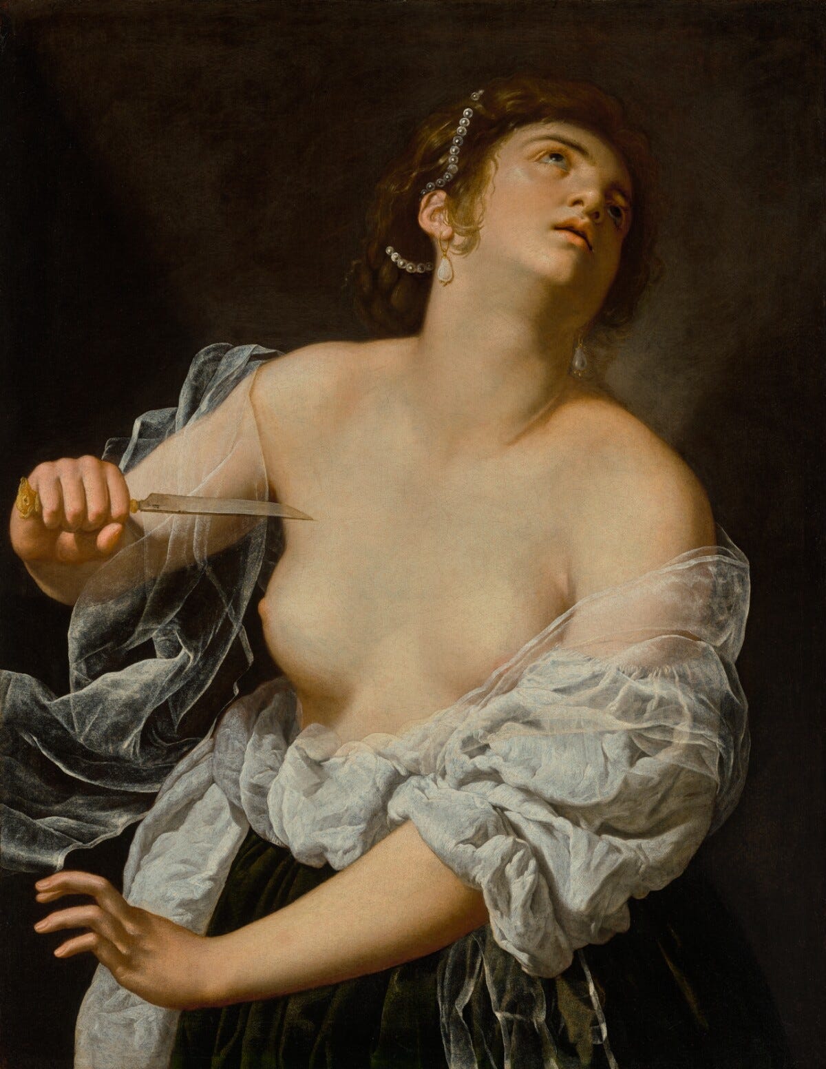 《露克蕾霞》，Getty Museum藏｜來源：J. Paul Getty Museum（Open Content）