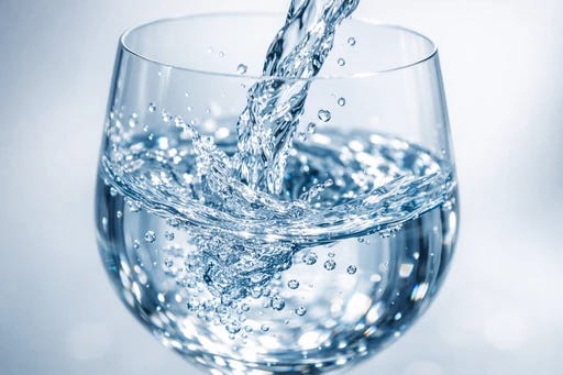 Clear water being poured into a glass, capturing the fluid, shapeable nature of identity Clear water being poured into a glass, capturing the fluid, shapeable nature of identity