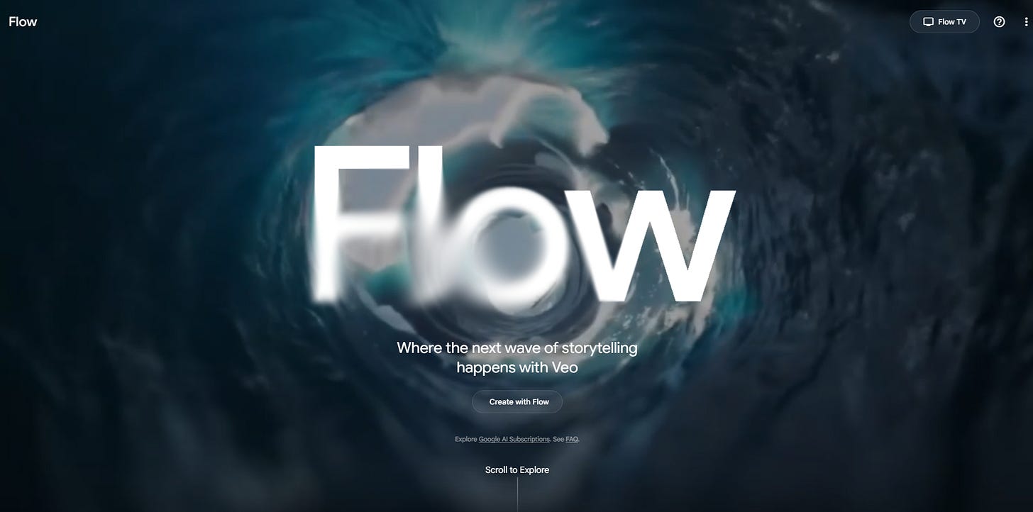 Flow with access to Veo 3.1 image-to-video