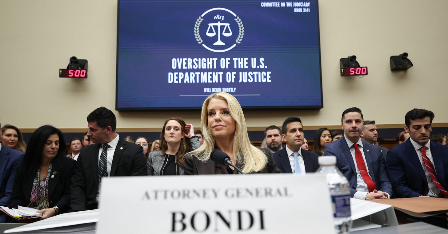 Pam Bondi testifies before House Judiciary Committee : NPR