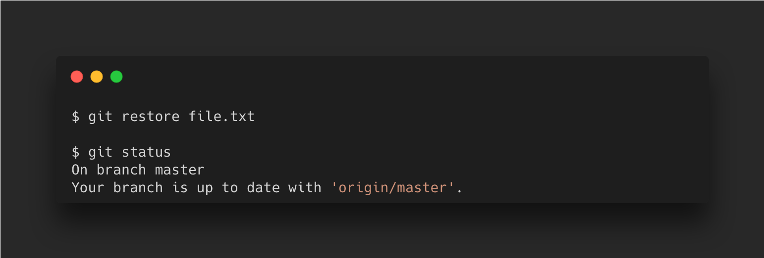 Git Explained - Unstage, Unmodify & Undo