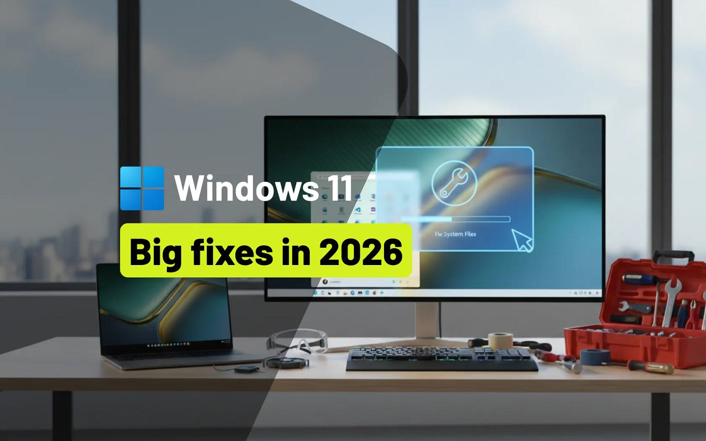 🎉 Microsoft vows to finally fix Windows 11’s biggest pain points in 2026