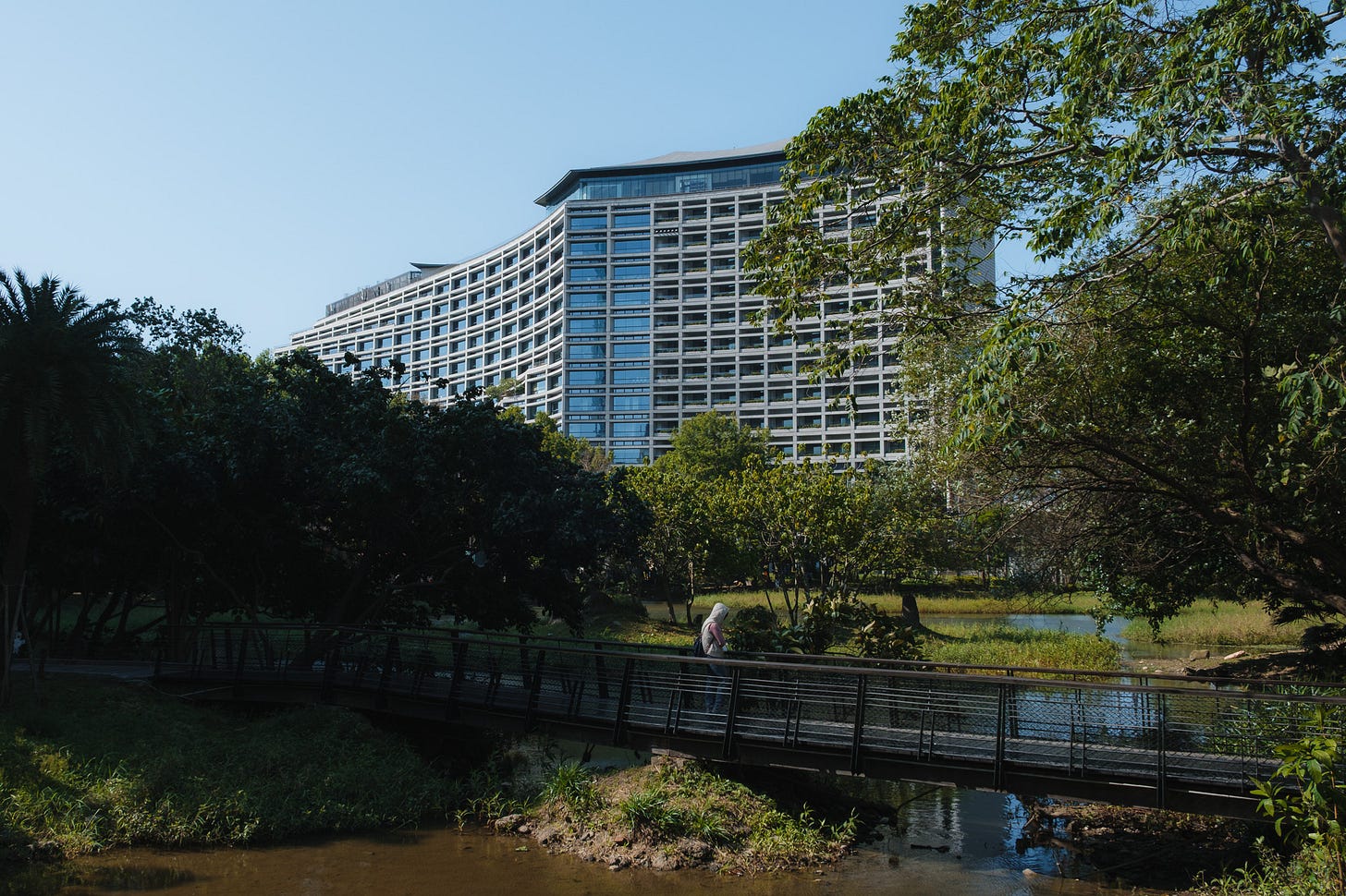 Entrance to the Songshan Cultural and Creative Park