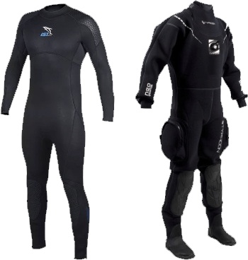Wet suit vs dry suit Wet suit vs dry suit