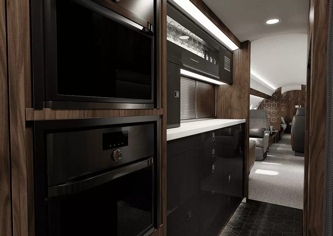 Bombardier Global Express 6500 Interior