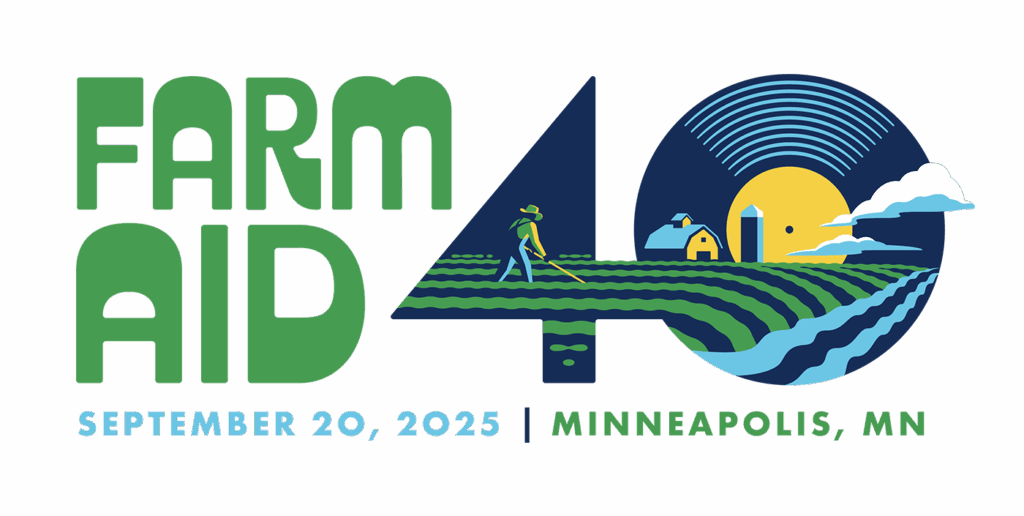 Farm Aid 40 logo Farm Aid 40 logo