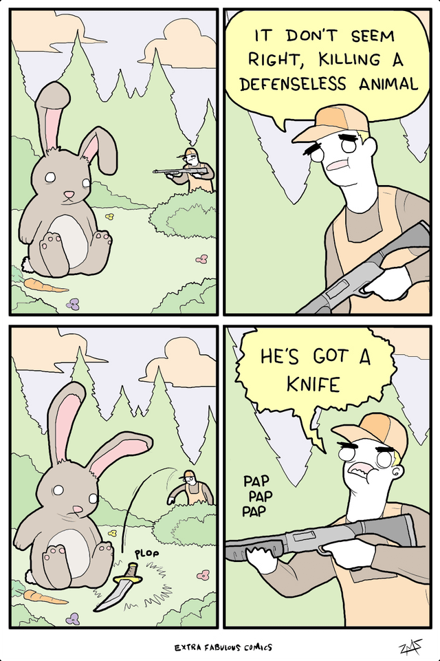 defenseless : r/funny