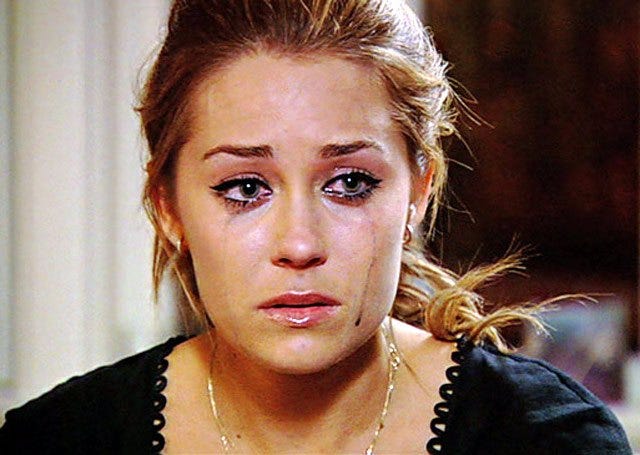 Celebrities Crying