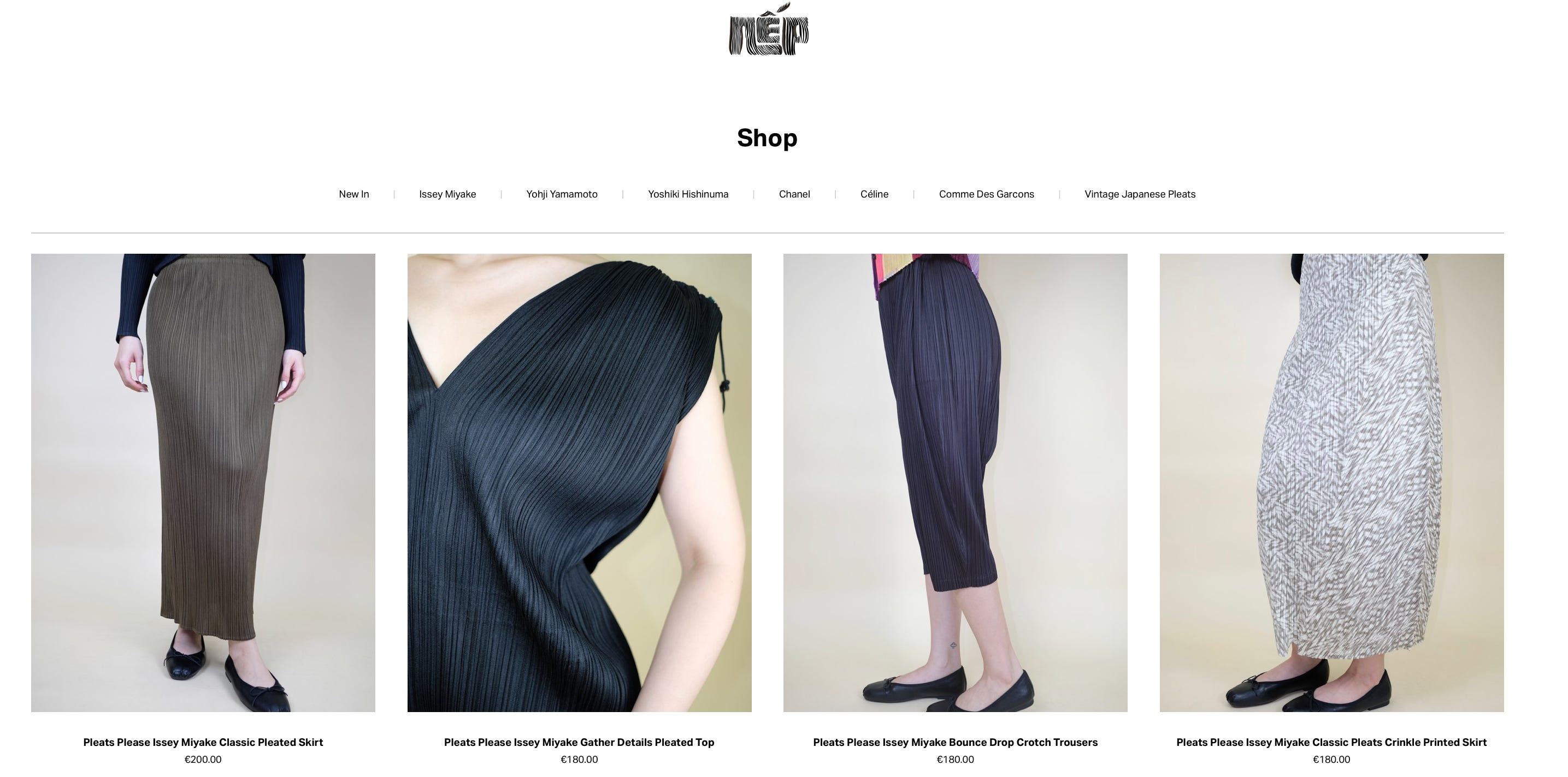 looking for vintage Issey Miyake? here's a great place to start