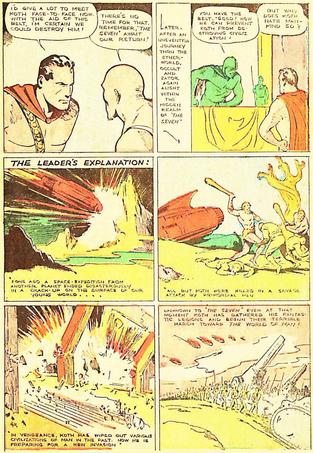 Page two from More Fun Comics 16