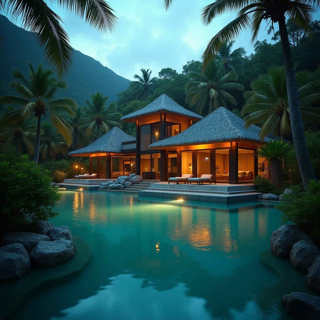 Modern, hurricane- and earthquake-proof resort nestled in the heart of the Jamaican Caribbean, blending luxury with cutting-edge safety features. Designed to withstand nature’s challenges, the resort offers peace of mind in a tropical paradise, ensuring both comfort and resilience in every stay. 