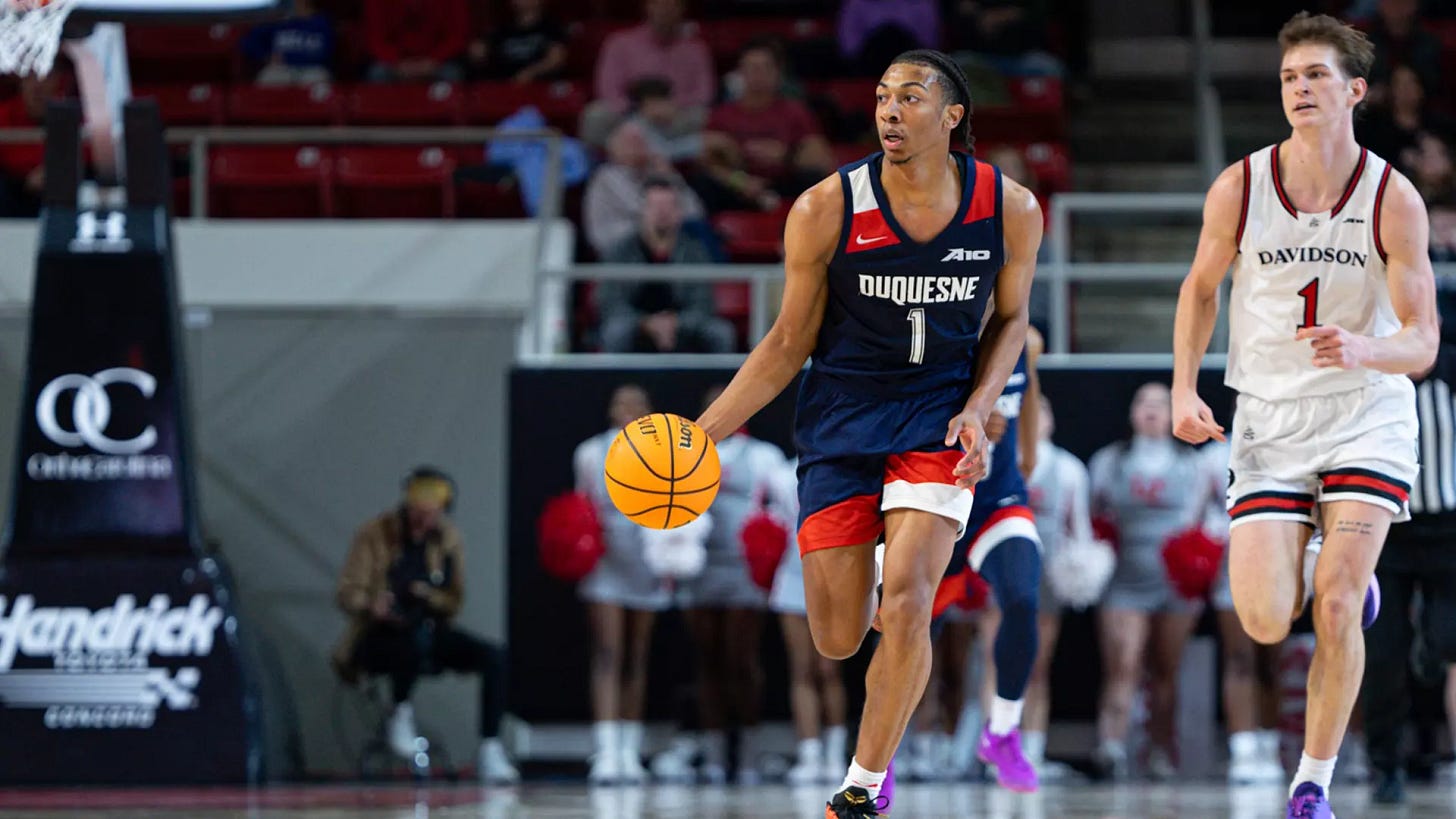 Cam Crawford - Men's Basketball - Duquesne University Athletics